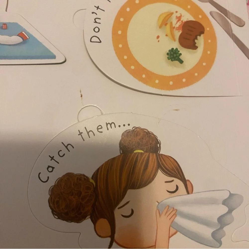 BOGO Usborne Lift-The-Flap “What Are Germs?” Hard Back Book - Picture 4 of 5